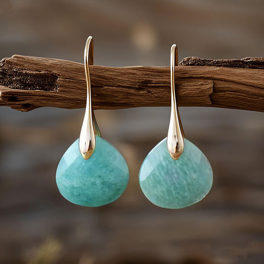 New Natural Crystal All-match Earrings