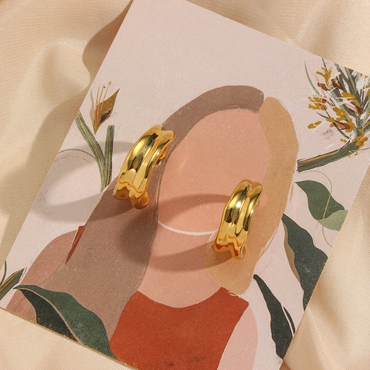 Emily Wave Earrings