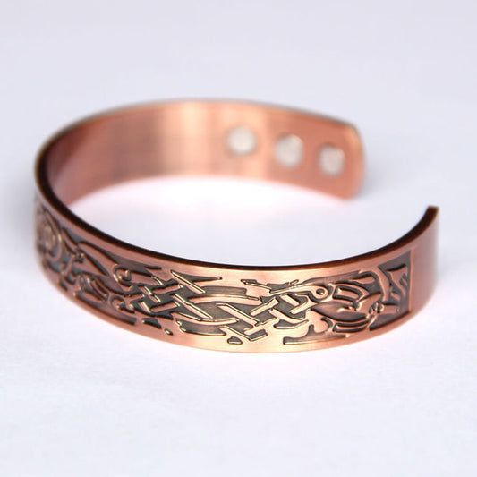 Energy magnetic therapy copper bracelet