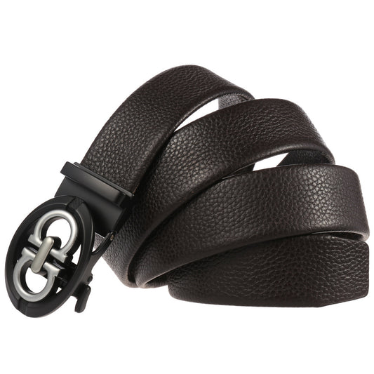 حزام رجالي كاجوال بمشبك أوتوماتيكي للأعمال