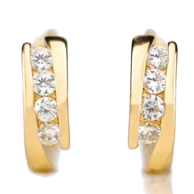 Exquisite And Versatile To Make Round Face Thin-looked Earrings