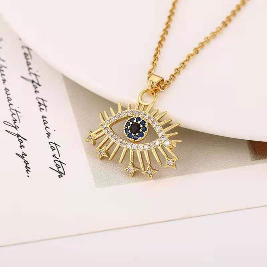 Creative Fashion Trendy Zircon Necklace