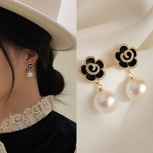 Simple High-grade Pearl Earrings