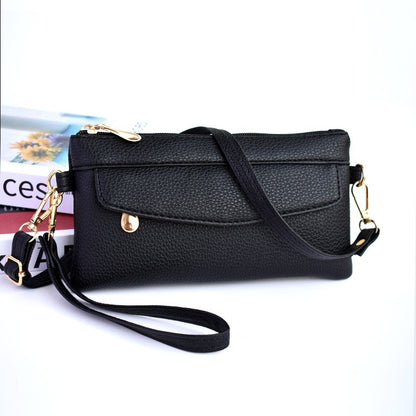 Simple Crossbody Shoulder Bag Soft Surface
