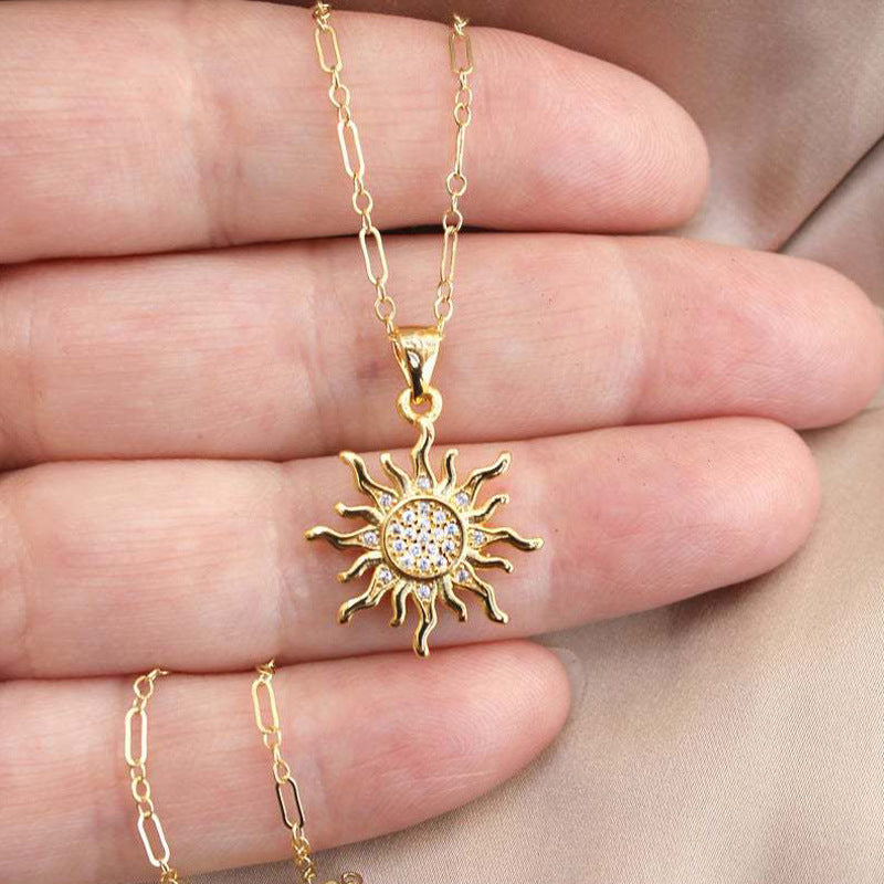 New Personalized Creative Sun Necklace