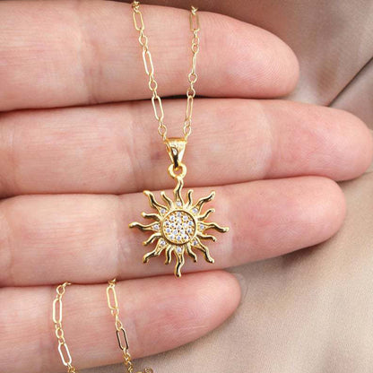 New Personalized Creative Sun Necklace