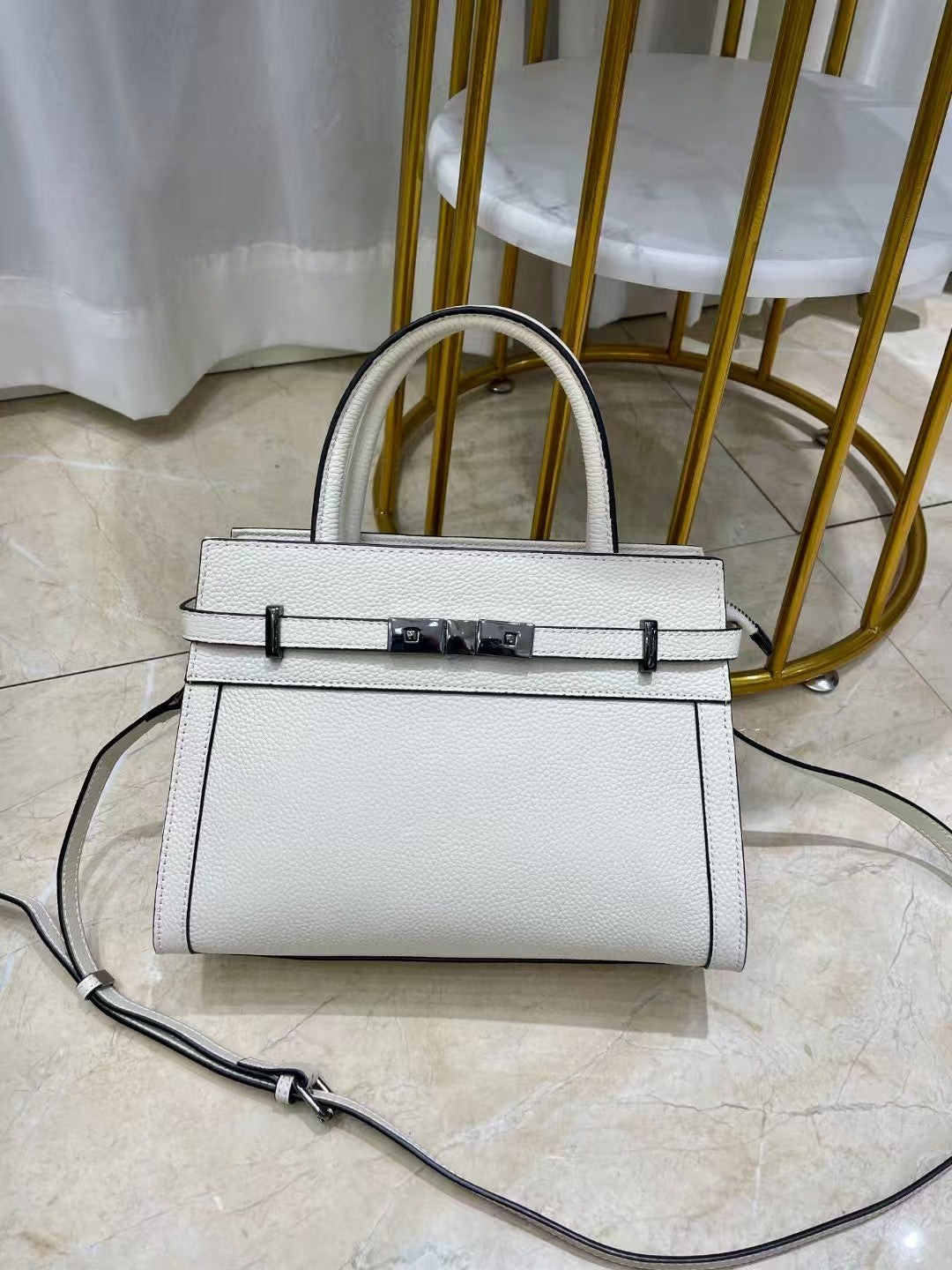 High-Grade Small Square Genuine Leather All-match Shoulder Bag