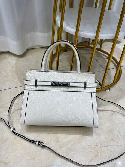 High-Grade Small Square Genuine Leather All-match Shoulder Bag