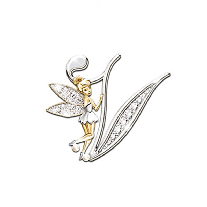 Women's Fashion 26 English Letter Brooch