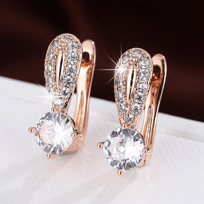 Small Niche Design Retro  Style Long Earrings