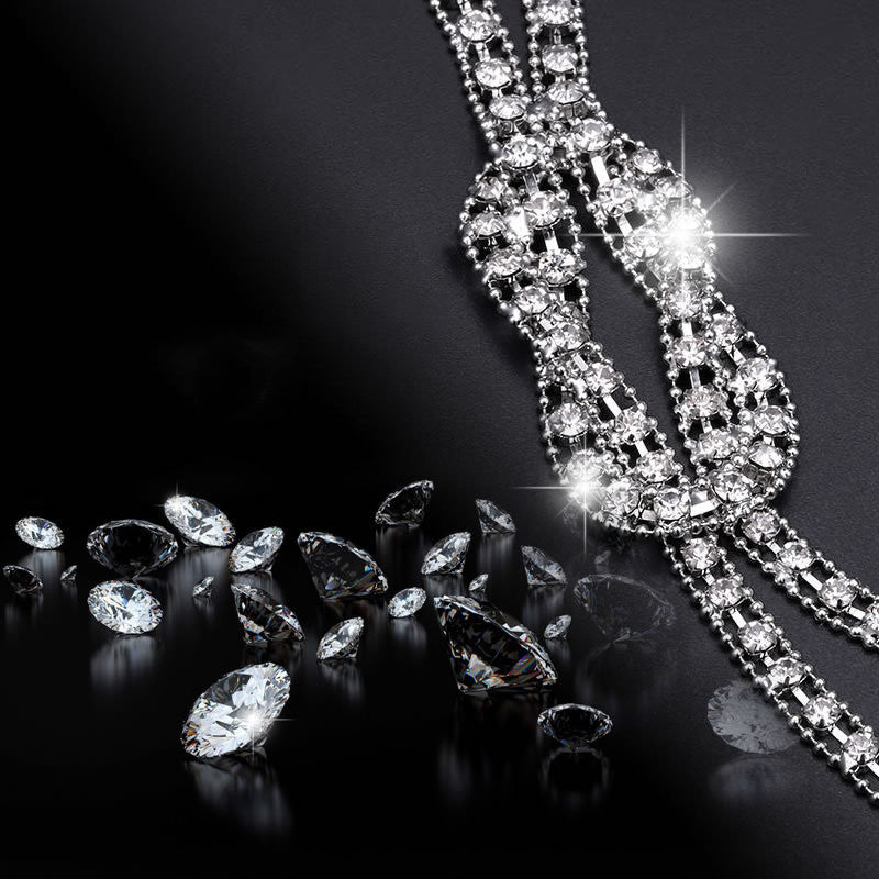 Retro decorative necklace women sweater chain summer dress