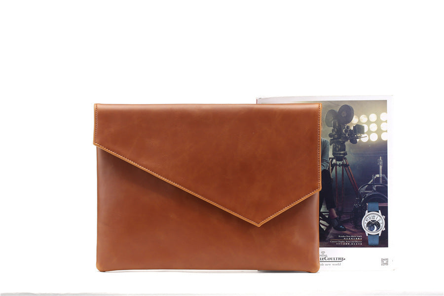 Leder verbesserte Herren Stil Business Casual Fashion Hand-gehalten Umschlag Aktentasche