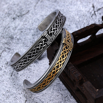 Men's And Women's Fashion Stainless Steel C-shaped Bracelet