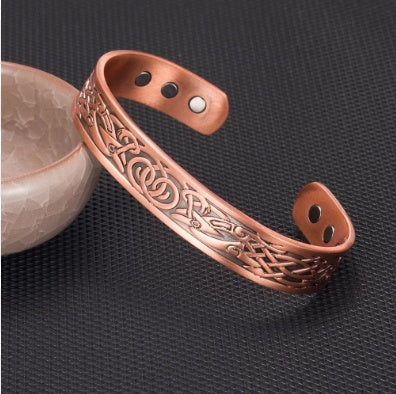 Energy magnetic therapy copper bracelet