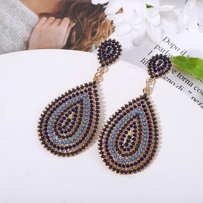 European And American Bohemian Drop Earrings