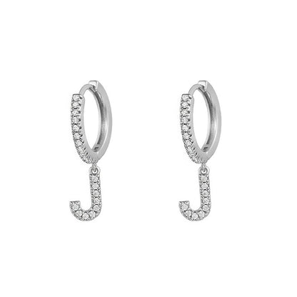 Women's Korean Style Small Earrings Half Circle