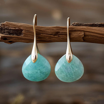 New Natural Crystal All-match Earrings