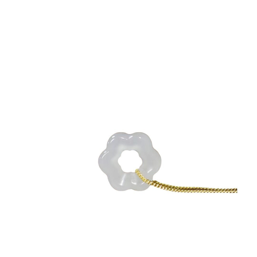 DIY Antique Earrings Jade Ornament Accessories