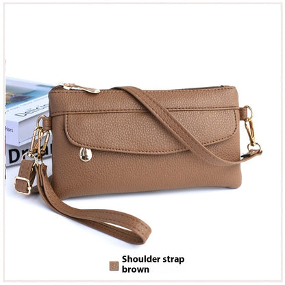 Simple Crossbody Shoulder Bag Soft Surface