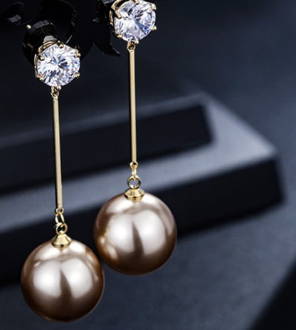 Exaggerated And Personalized Long Tassel Earrings