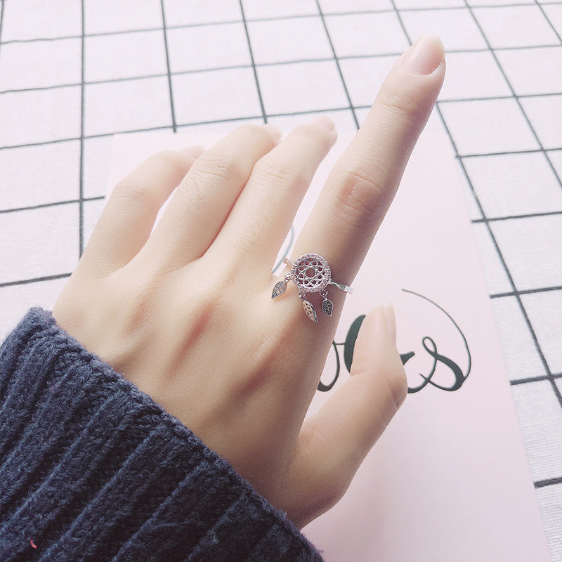 Dream catcher ring