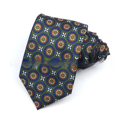 Business Polyester Men's Printed Workplace Tie