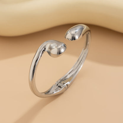 Fashion Glossy Alloy Bracelet Water Drop