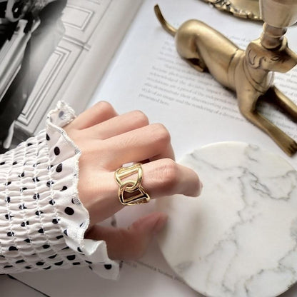 Ring-and-loop ring female index ring joint ring