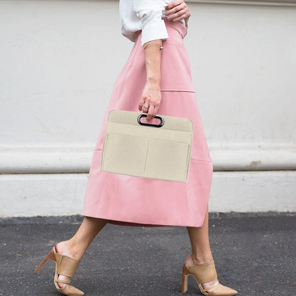 Filz-Aufbewahrungstasche mit großem Fassungsvermögen