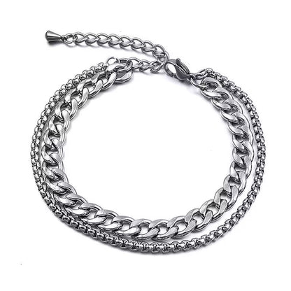 Lasting Elegance: Modern Titanium Steel Anklets - A sophisticated touch to every look!