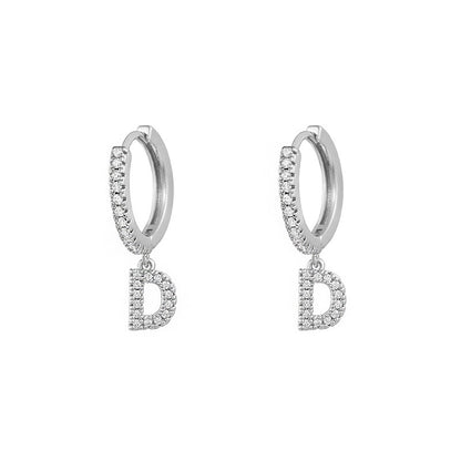 Women's Korean Style Small Earrings Half Circle