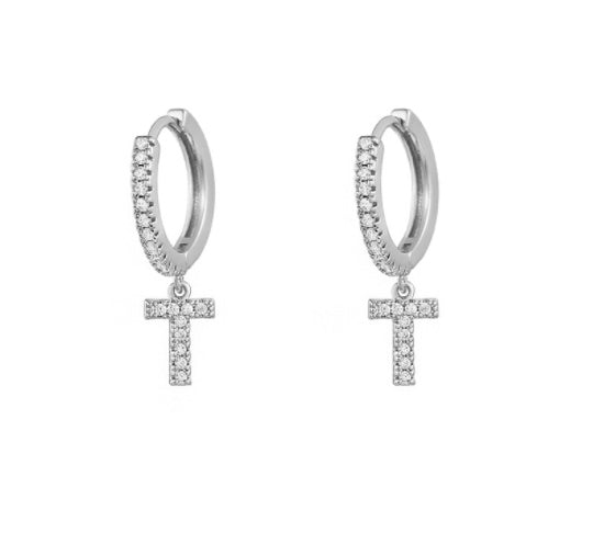 Women's Korean Style Small Earrings Half Circle