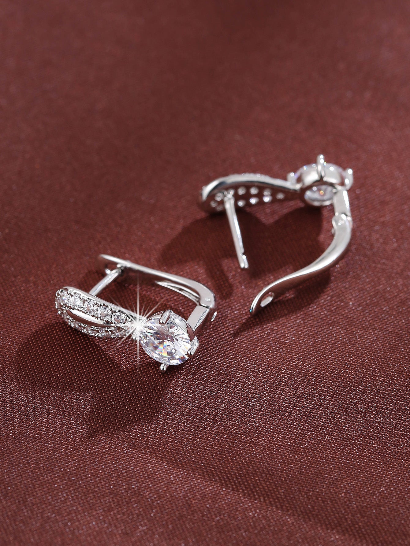 Small Niche Design Retro  Style Long Earrings