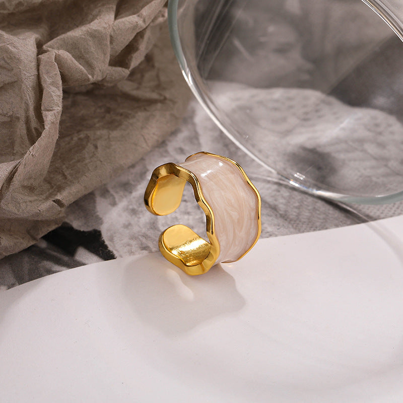 Sterling Silver Jewelry Women's European And American Cold Wind Opening