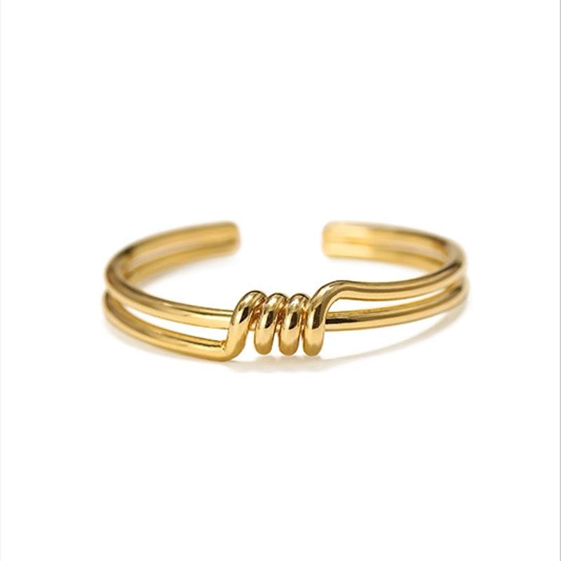 Europäisches und amerikanisches Minimal Art-Knotenarmband