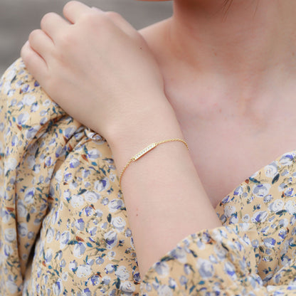 S925 Sterling Silver Simple Diamond Bracelet