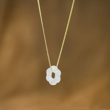 DIY Antique Earrings Jade Ornament Accessories