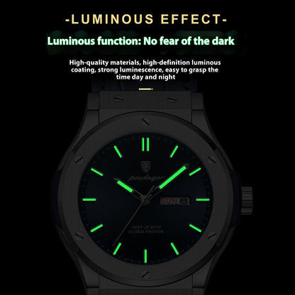 Men's Waterproof Luminous Quartz Watch