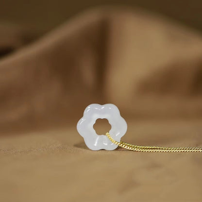 DIY Antique Earrings Jade Ornament Accessories