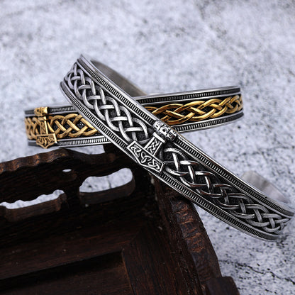 Men's And Women's Fashion Stainless Steel C-shaped Bracelet