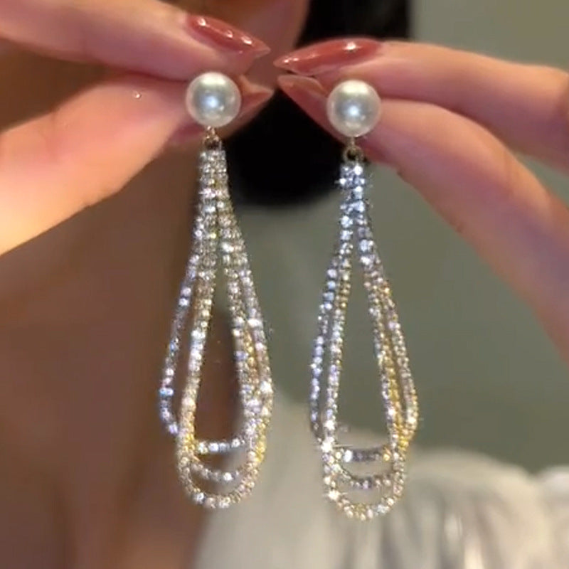 Light Luxury High-grade Sense Special-interest Earrings