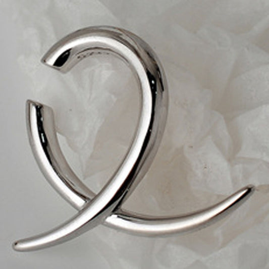 S925 Sterling Silver Geometric Ear Clips Women Without Pierced Ears