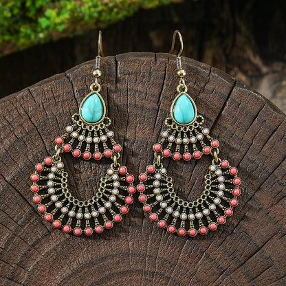 Vintage Bohemian Style Hand-woven Tassel Earrings