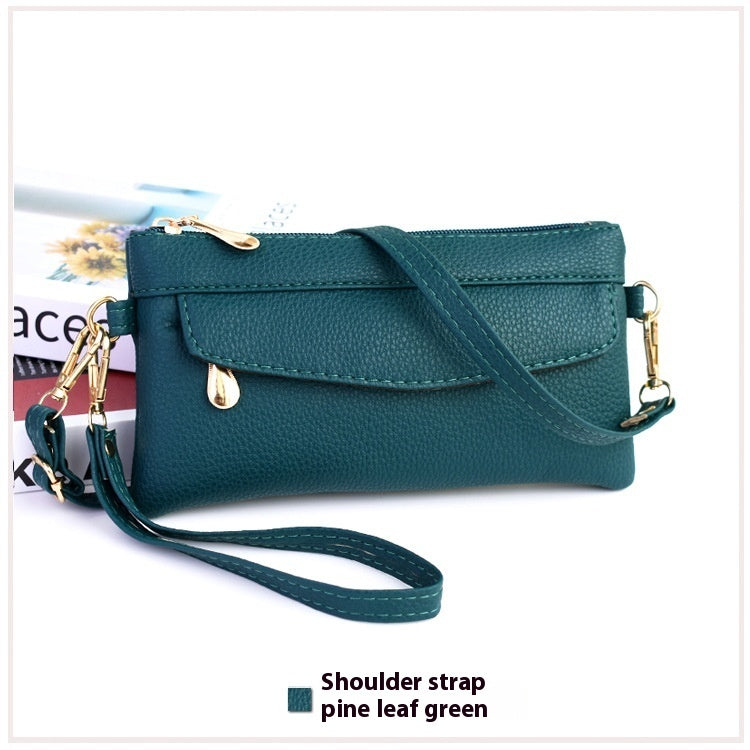 Simple Crossbody Shoulder Bag Soft Surface