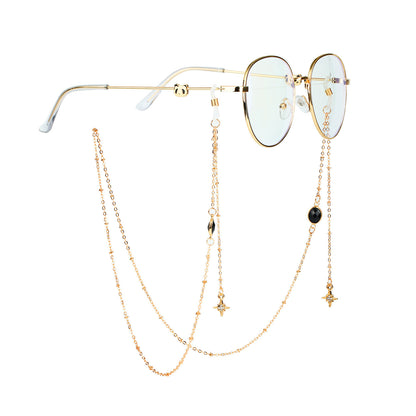 Glasses Bound Glass Hanging Chain
