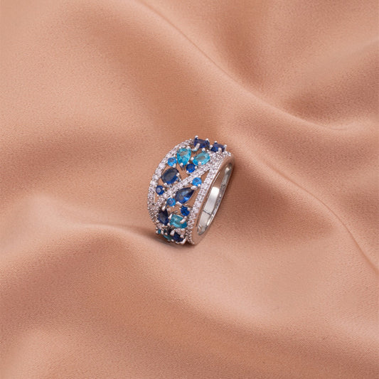 Round Hollow Advanced Texture Ring Unique