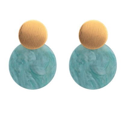 Environmental Protection Popular Fashionable Golden Earrings