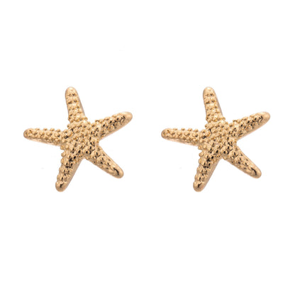 Environmental Protection Popular Fashionable Golden Earrings