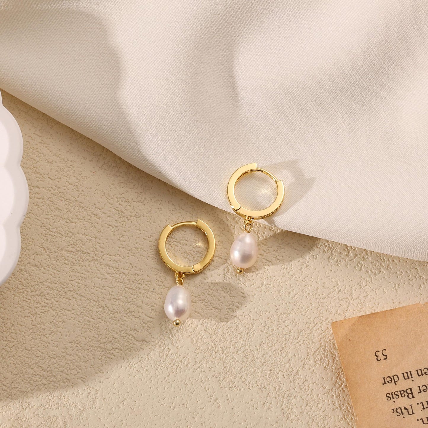 European And American Real Gold Brass Electroplated Fashion Personalized Design Earrings