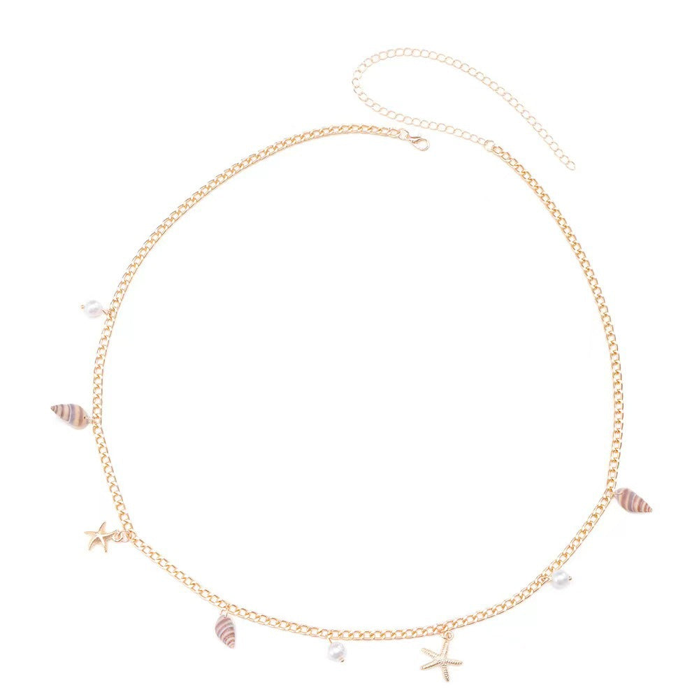 Bohemian Beach Shell Waist Chain